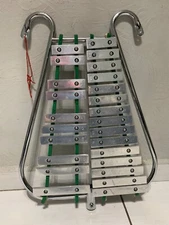 Vintage Jenco A-440 Xylophone 25 Bar Bell Lyre