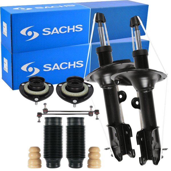Sachs StoßDäMpfer Domlager Koppelstange Satz Vorne FüR Hyundai Santa Fe Ii-image