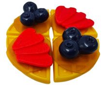 Play Food Waffles Breakfast With Berries  Syrup