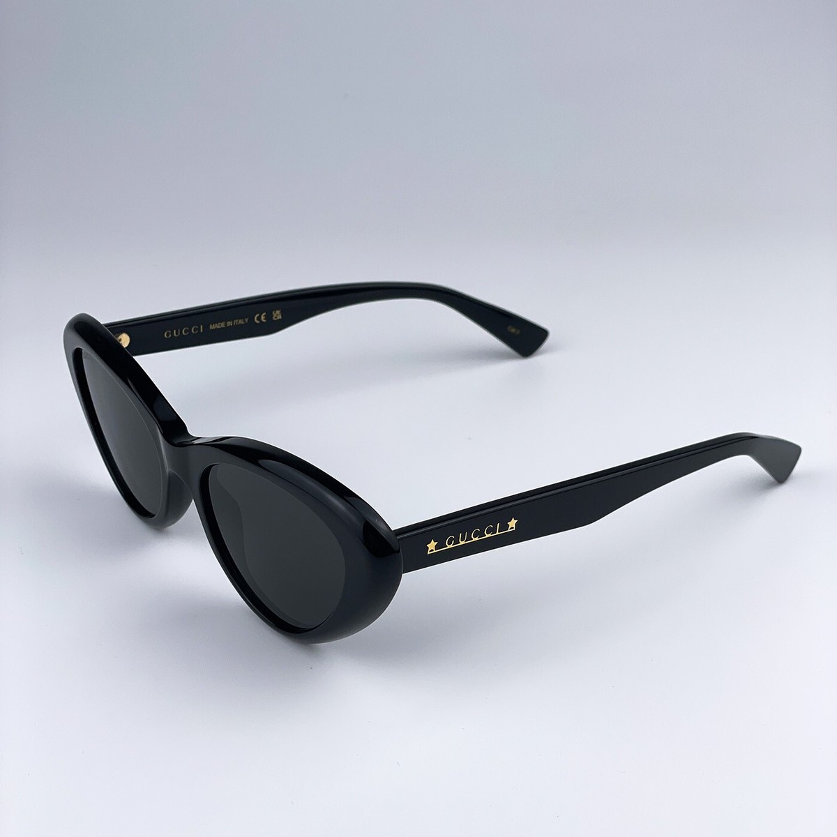 Gucci GG1170S 001 Black Grey Cat Eye Women Sunglasses NEW | eBay