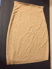 Love Your Assets by Sara Blakely Spanx Women's X Large Tan Shape-wear Slip Dress