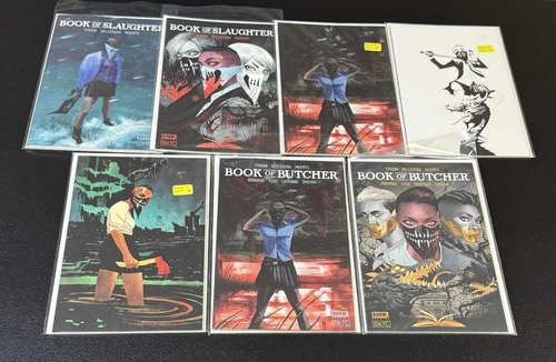 Book of Slaughter Mixed Lot of  7 Comics Boom Studios 2022 Great Read and Lot