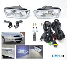 Led Fog Light For 2006 2007 Honda Accord Jdm Style Sedan 4dr Clear Lens W Wire