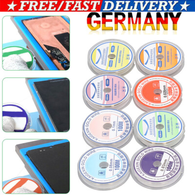 8 Stück Tungsten Alloy Steel Cutting Wire Für LCD Bildschirmtrennung DE