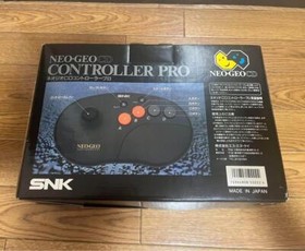 SNK NeoGeo Official CD Controller Pro Pad Black Rare Game equipment code NEO-GEO