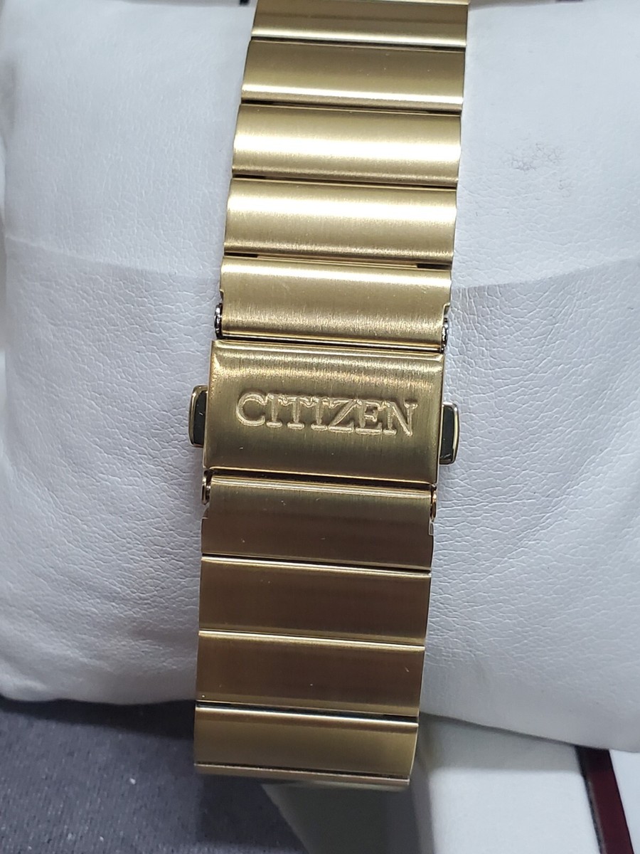 Citizen Eco-Drive Men's Axiom Calendar Gold Date 40MM Watch Citizen Eco-Drive Men's Axiom Calendar Gold Date 40MM Watch