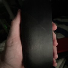 NEW Clam Shell Hard Eyeglasses Glasses Case Black w/ Microfiber Cleaning Cloth