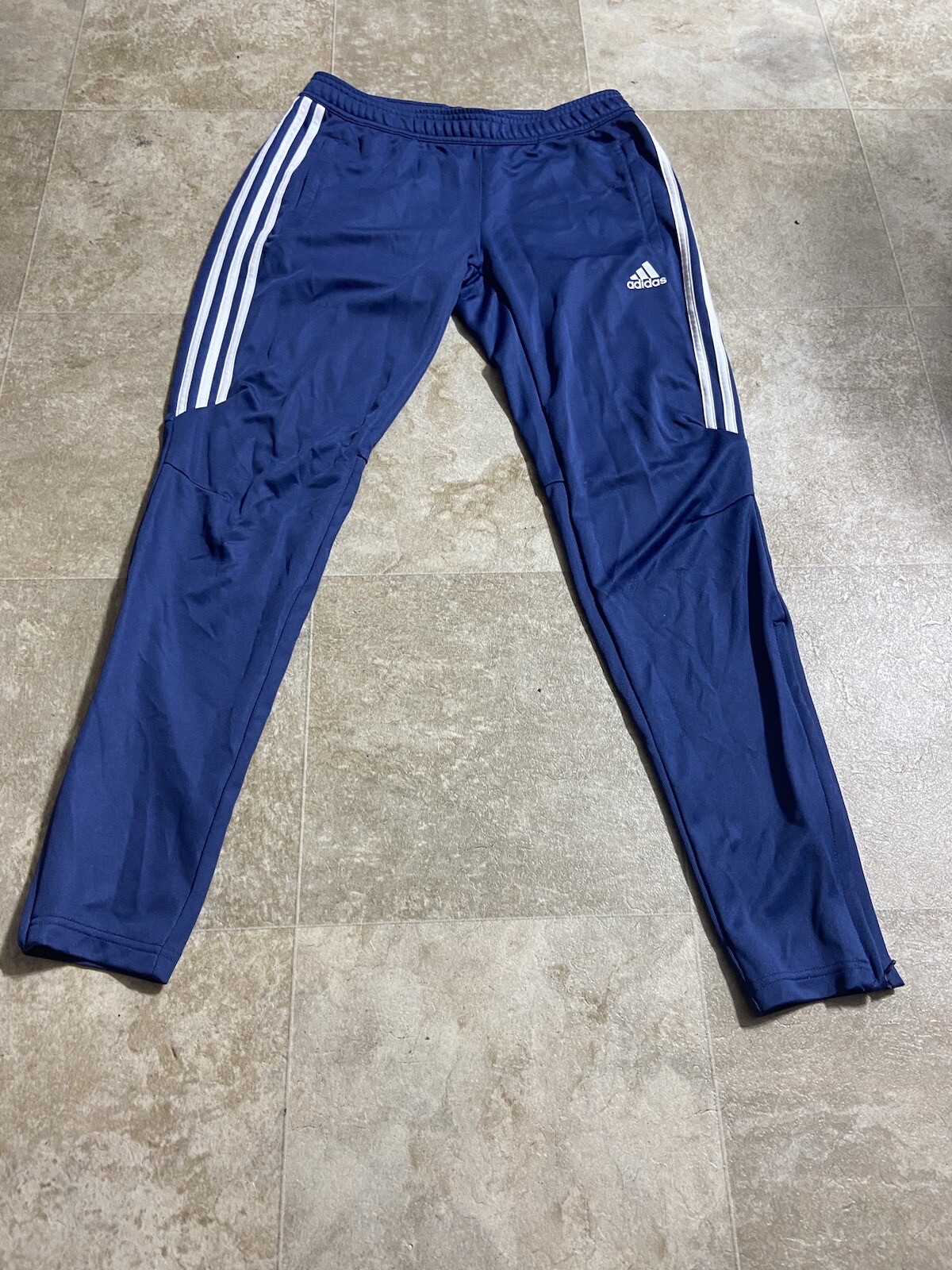 Mens Adidas Joggers Track Pants Climacool Blue Size m… Gem