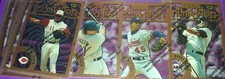 1996 Topps Finest Intimidators MLB: Barry Bonds, Mike Piazza, Pedro Martinez...