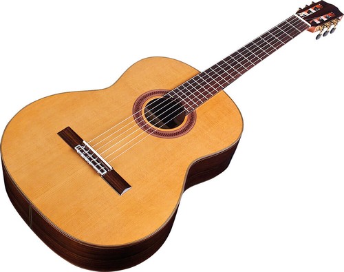 Cordoba C7-CED Classical Guitar, Cedar Top, Full Size, at Hobgoblin Music - Picture 3 of 4