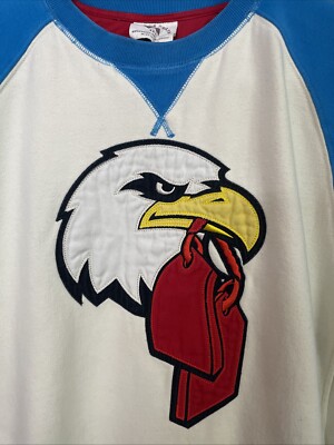 Red Tag Brand Eagle Head 1st Squadron Sweatshirt Men Size 4XL