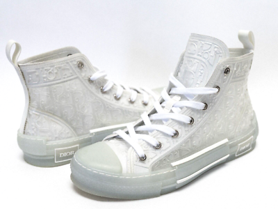 DIOR | B23 OBLIQUE TRANSPARENT HIGH SNEAKERS スニーカー CHRISTIAN DIOR B23 3D Raised Oblique Transparent Trainer
