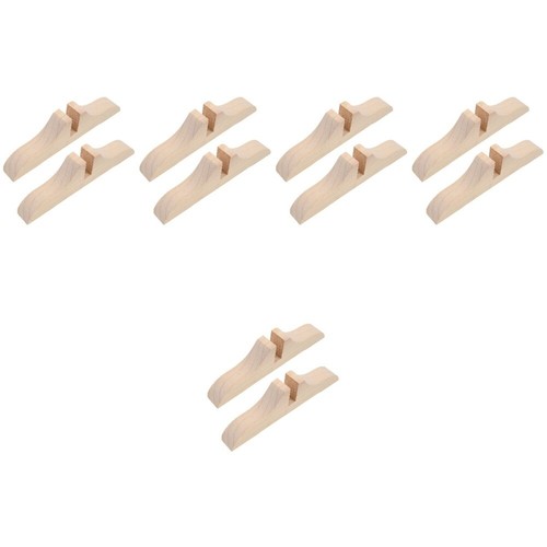 Set of 5 Screen Base Room Partition Support Brackets Dressing Screens Dividers - Picture 3 of 12