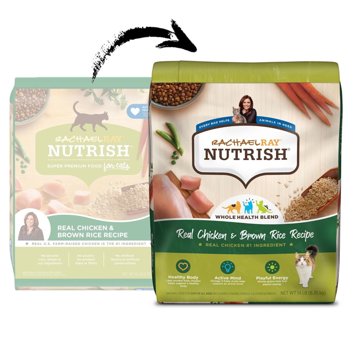 Brown Rice Nutrish Cat Food Walmart Rachael Ray Nutrish Real