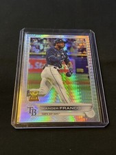 2022 Topps Chrome Wander Franco Hyper Prizm Refractor RC Rookie Rays #35
