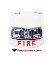 Simplex 4906-9103 White Non-addressable Strobe