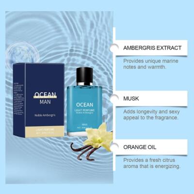 Oceano Light Citrus Perfume Ocean Masculine Perfume Long Lasting