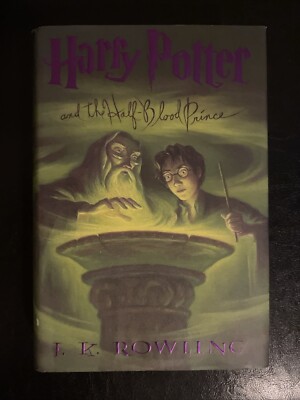Harry Potter and the Half-Blood Prince by J. K. Rowling Rare With ...