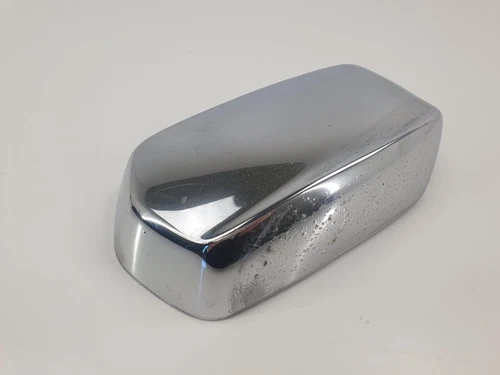 Original BMW E24 E23 Left Exterior Chrome Door Mirror Housing Cover USED N