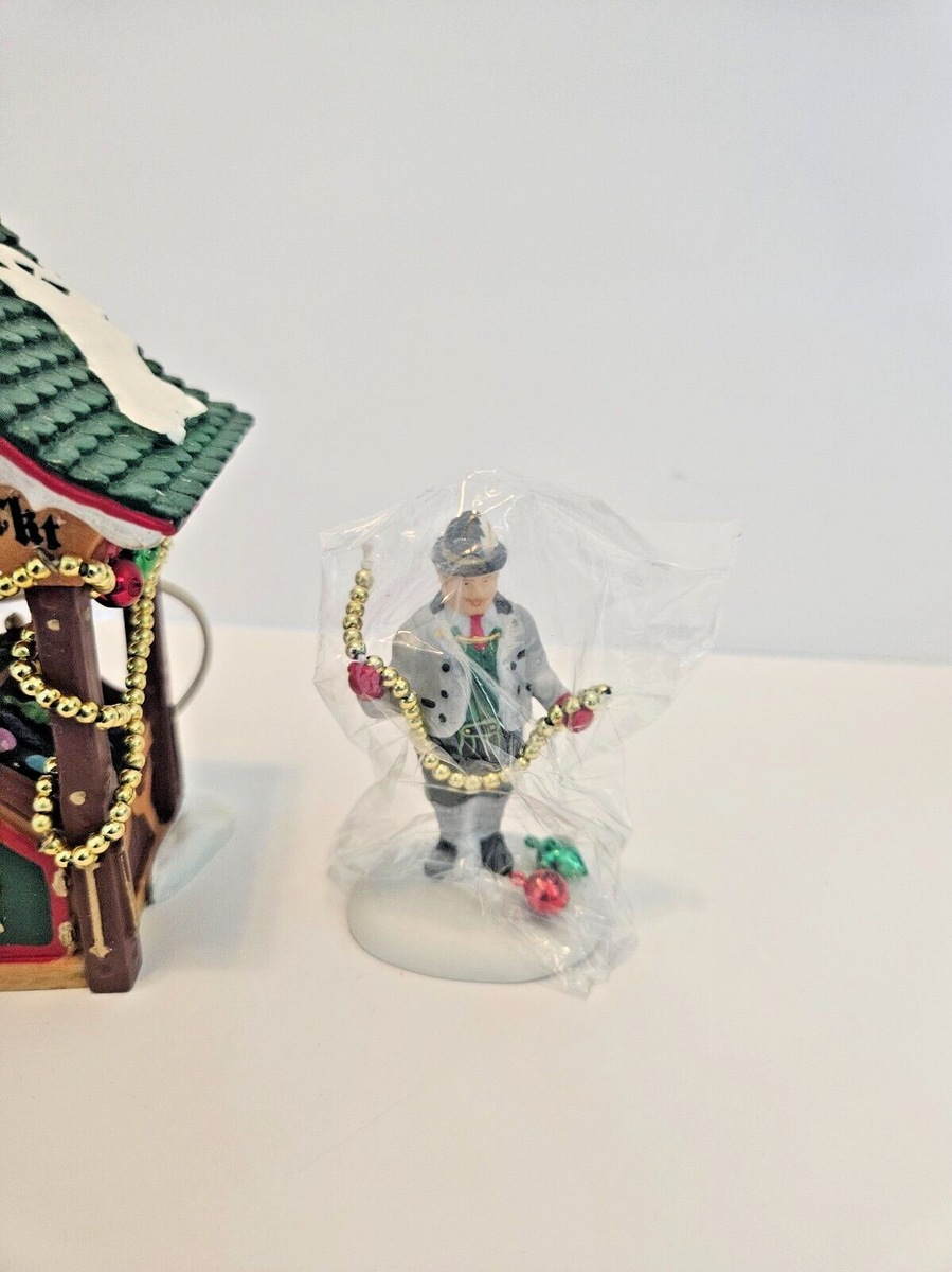Dept 56 Alpine Village Christmas Market ~ The Ornament Booth