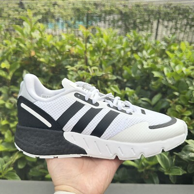 Adidas ZX 1K Boost White Black Men's Athletic Shoes FX6510 | eBay