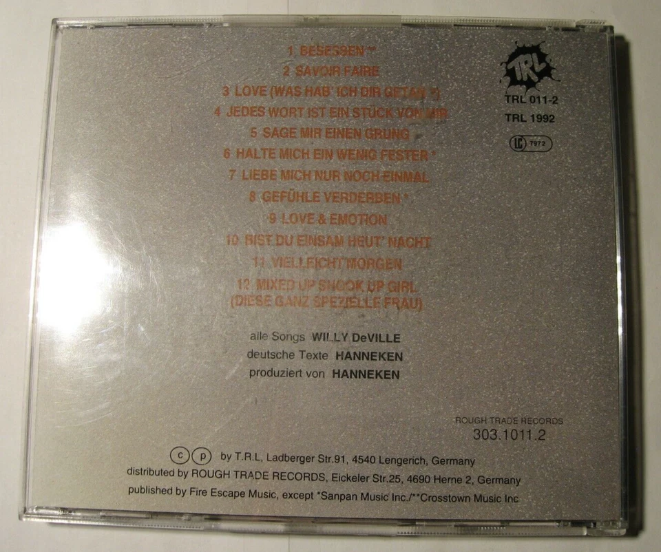 Hanneken, besessen, Rough Trade Records, CD - Bild 4 von 4