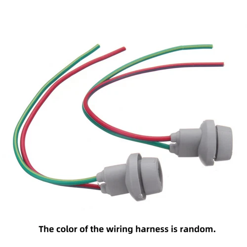 2Pcs W5W T10 Parking Light Bulb Rubber Socket Holder For Car Repair Retrofitting - Picture 3 of 12