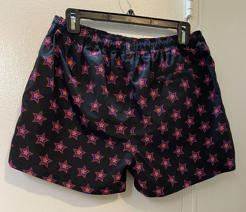 Pantalones cortos de natación PS Paul Smith Red Stars para hombre talla mediana Foto 2 de 4