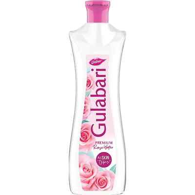 Dabur Gulabari Premium Rose Water   100% Natural   120 ml