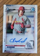 2020 BOWMAN CHROME CHANDLER REDMOND AUTO RC HR CYCLE! CPA-CR 