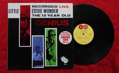 Stevie Wonder 12Year Old LP USオリジナルMONO STEVIE WONDER 12 YEAR OLD GENIUS 1963 MONO DEEP GROOVE GORDY LP