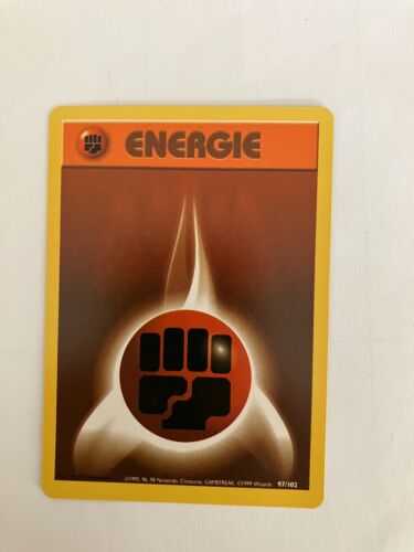 Pocemon Karte Kampf -Energie Grund Serie  Edition 97/102  ill. Ken Sugimori - Bild 1 von 2