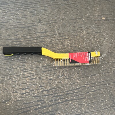 ALLWAY TOOLS SB319 Soft Grip Carbon Steel Wire Brush & Scraper