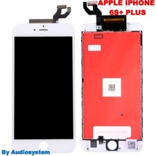 DISPLAY LCD+FRAME TOUCH SCREEN per APPLE IPHONE 6S PLUS A1634 A1687 BIANCO VETRO