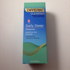 DIFFERIN ACNE NEW DAILY DEEP CLEANSER 5 BENZOYL PEROXIDE 4 FL OZ