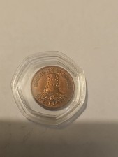 Very Rere One Penny Bailiwick Of Jersey 1985