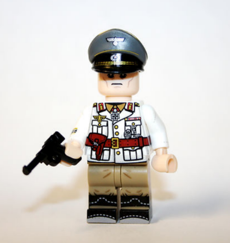 *NEW* LEGO WW2 German Desert Fox Erwin Rommel Minifigure Alternative | eBay