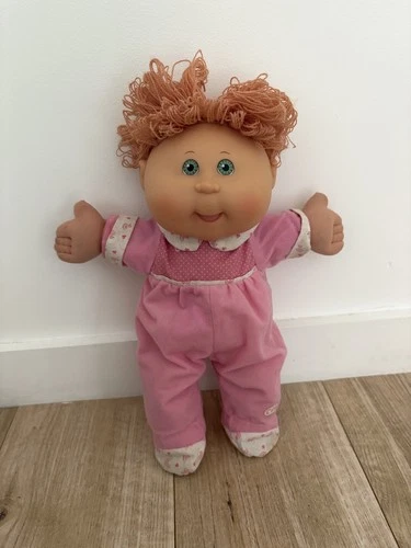 2004 Cabbage Patch Kids red/blonde/ginger  Hair Vintage with pink clothes