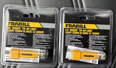 FRABILL Lil’ Shiner Tip-Up Light for Ice Fishing Tip Ups 1684 (2 Pack) - Image 1 of 2