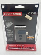 Craftsman Remote Control Garage Door Opener Gray NEW 953681 3-Function Security