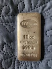 10oz Fine Silver Bar - Italprezoisi - .999 with Serial Number.