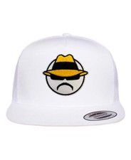 NEW Kustom Hatz LOWRIDER OG CLASSIC PATCH SNAPBACK HAT WHITE MADE IN USA
