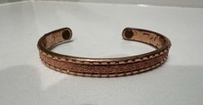 Natural Arthritis Magnetic Solid Copper Cuff Bangle Bracelet