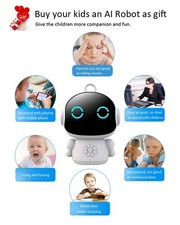 Tuya Smart AI Robot 61 Language Interactive Learning Kids Toy Voice Control Gift