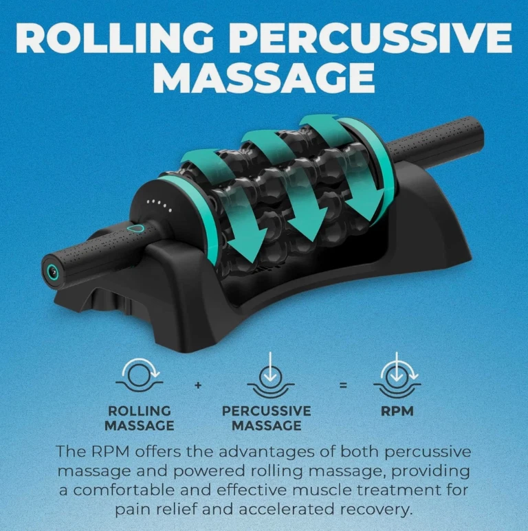 Chirp RPM Rolling Percussive Massager, Percussive Therapy, Whole Body Relief  - Image 4 of 4