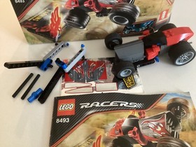 LEGO RACERS | Red Ace | 8493 | 99% Complete No Ramp | Excellent Condition 