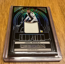 2022-23 Panini Obsidian Soccer Jamal Musiala jersey patch DFB FCB /199