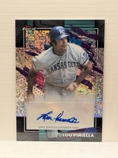 LOU PINIELLA 2026 Topps Finest #FMA-LP Mini Diamond Refractor Auto SP KC ROYALS