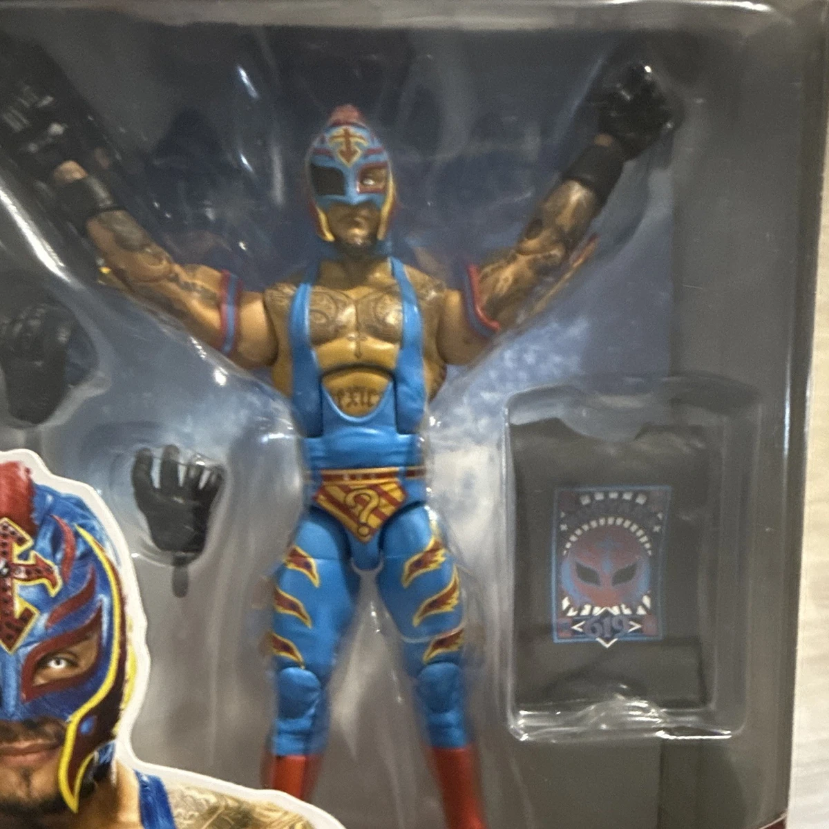 Mattel WWE Elite Collection Rey Mysterio Action Figure True FX 2021 series 88