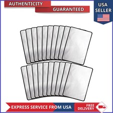 20 Pcs 3X Page Magnifying Sheet Lightweight Flat Optical Lens for Reading 7x4.7